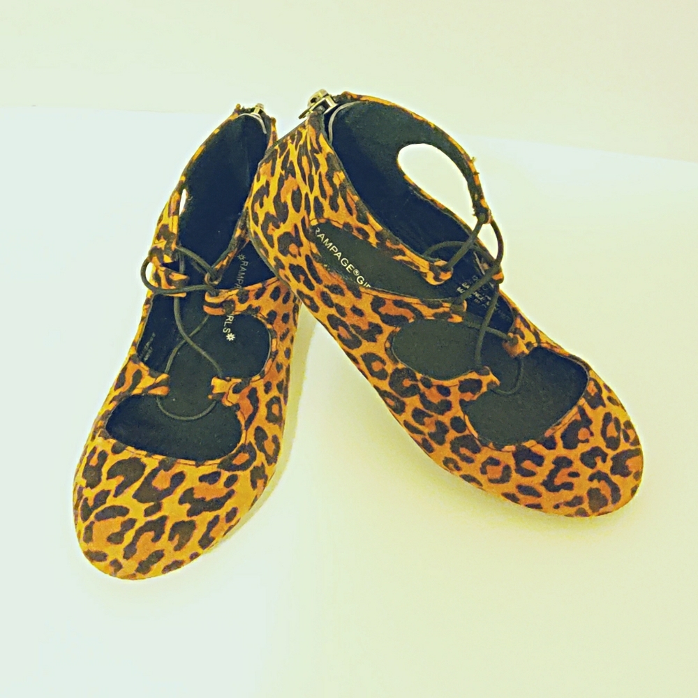 Leopard Rampage "Lauren" flats